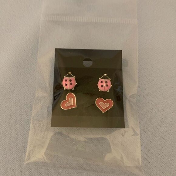 💐 2 Pair Stud Earrings - Picture 7 of 8